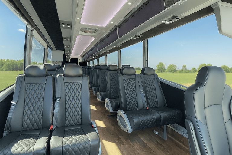 coach bus in Lakewood