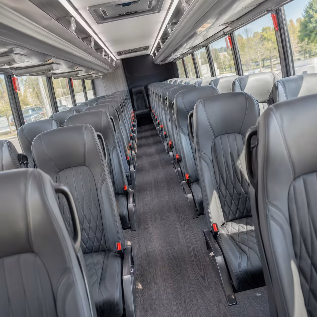 30 passenger minibus inside