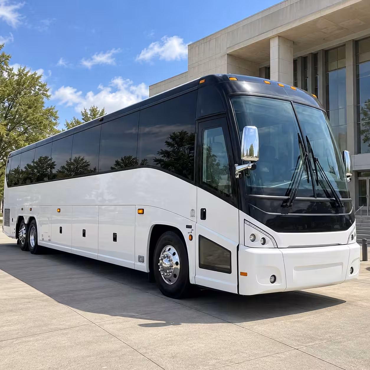charter bus rentals for lakewood weddings