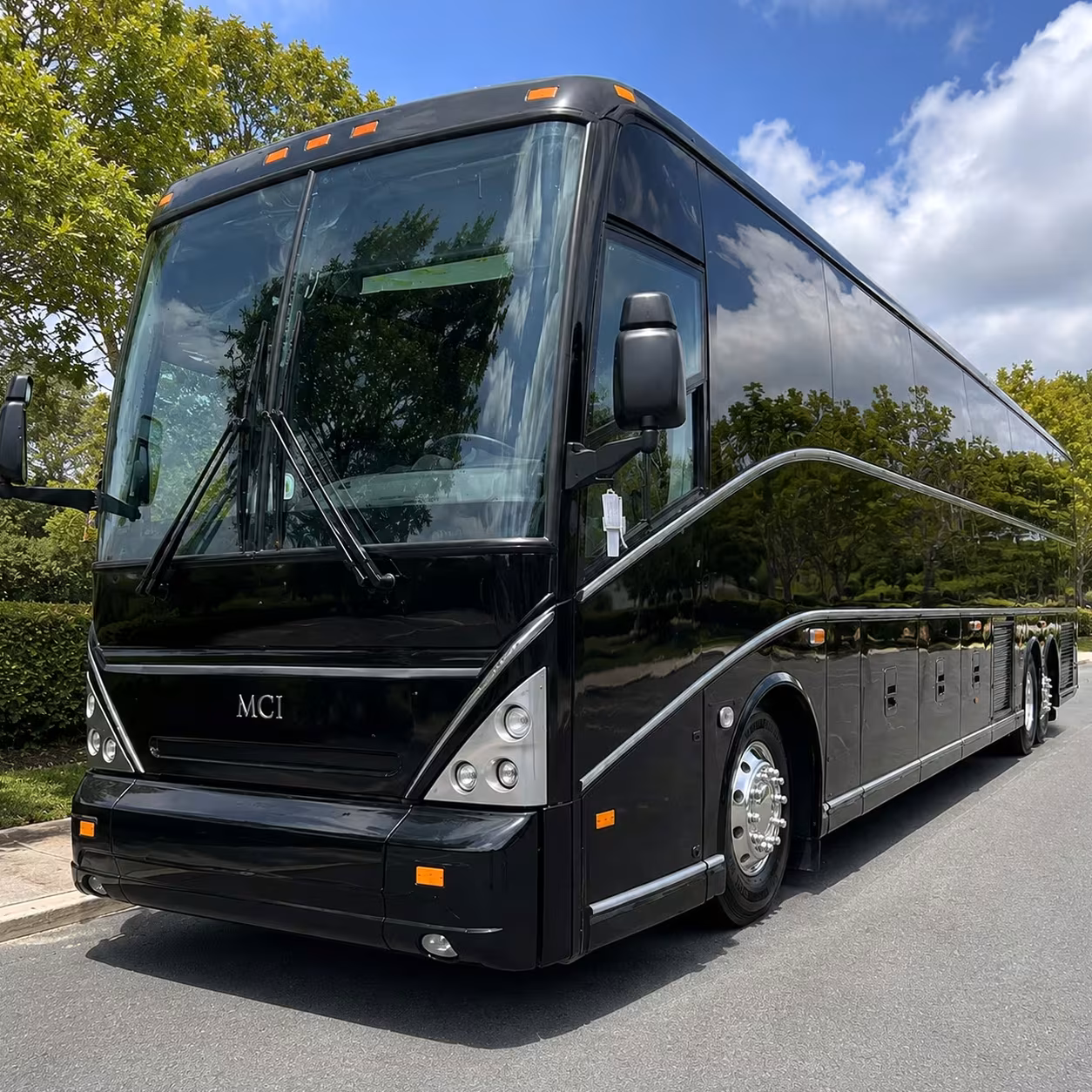 lakewood airport transfer charter bus rentals