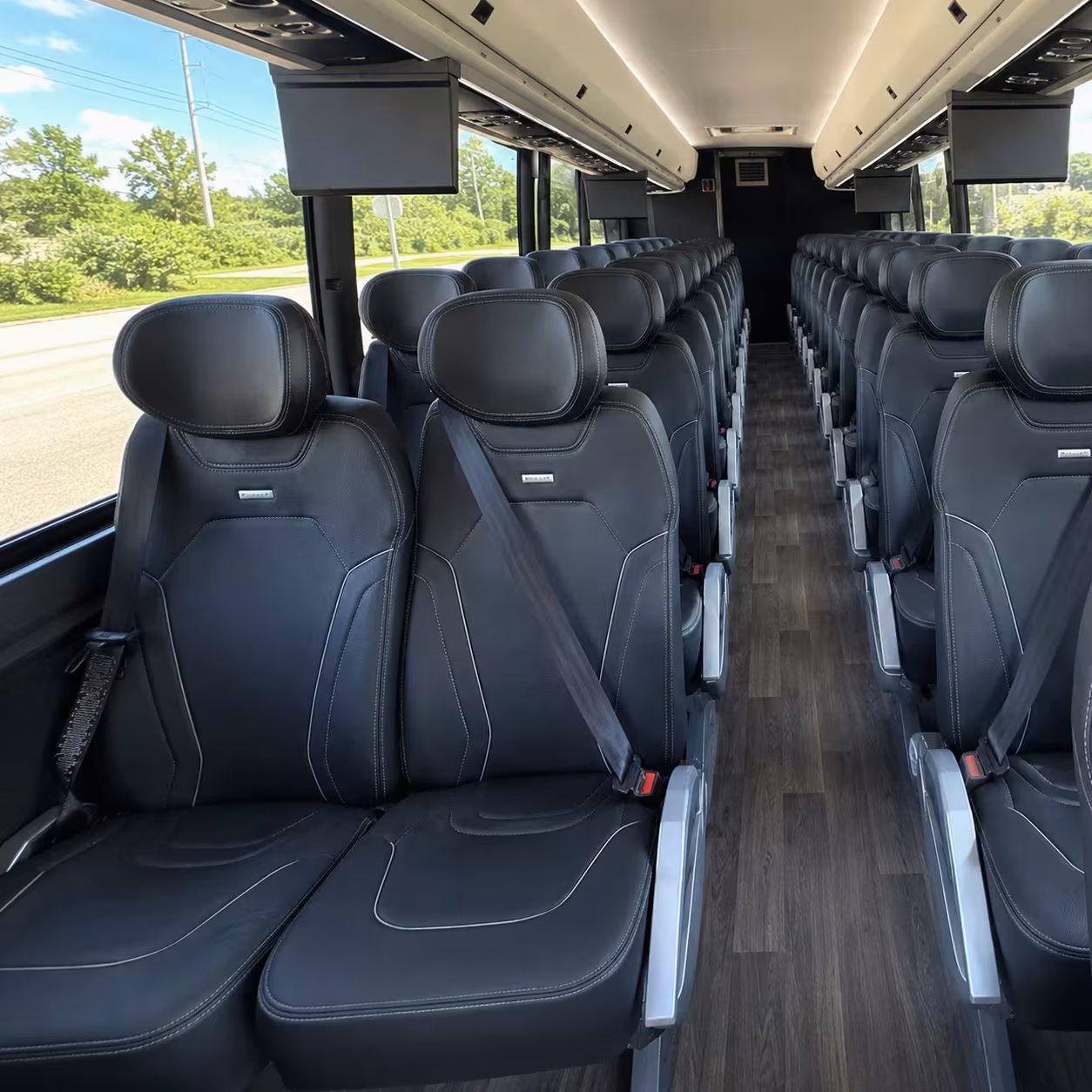 lakewood charter bus interior gallery