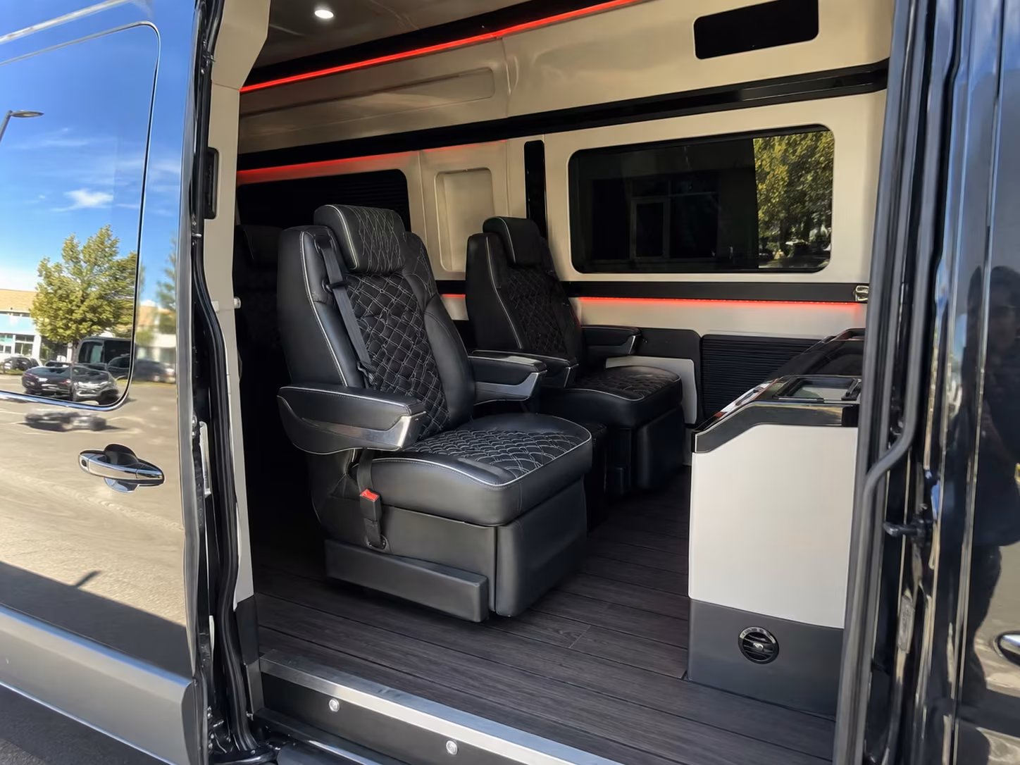lakewood sprinter van rental with driver