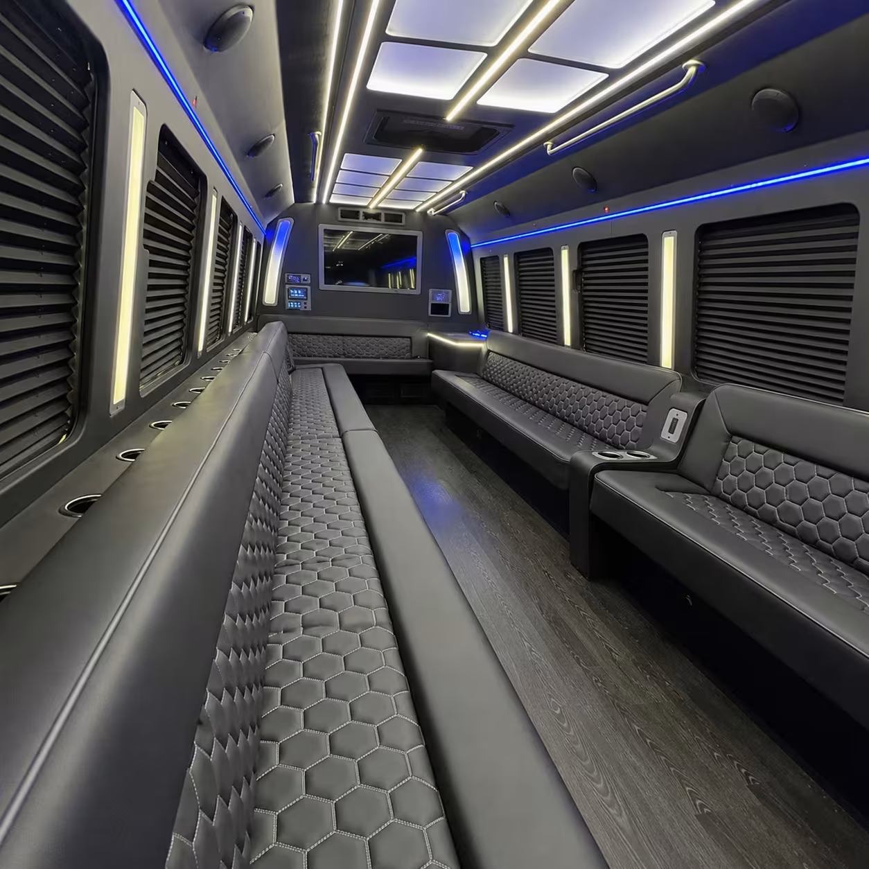 party bus interior