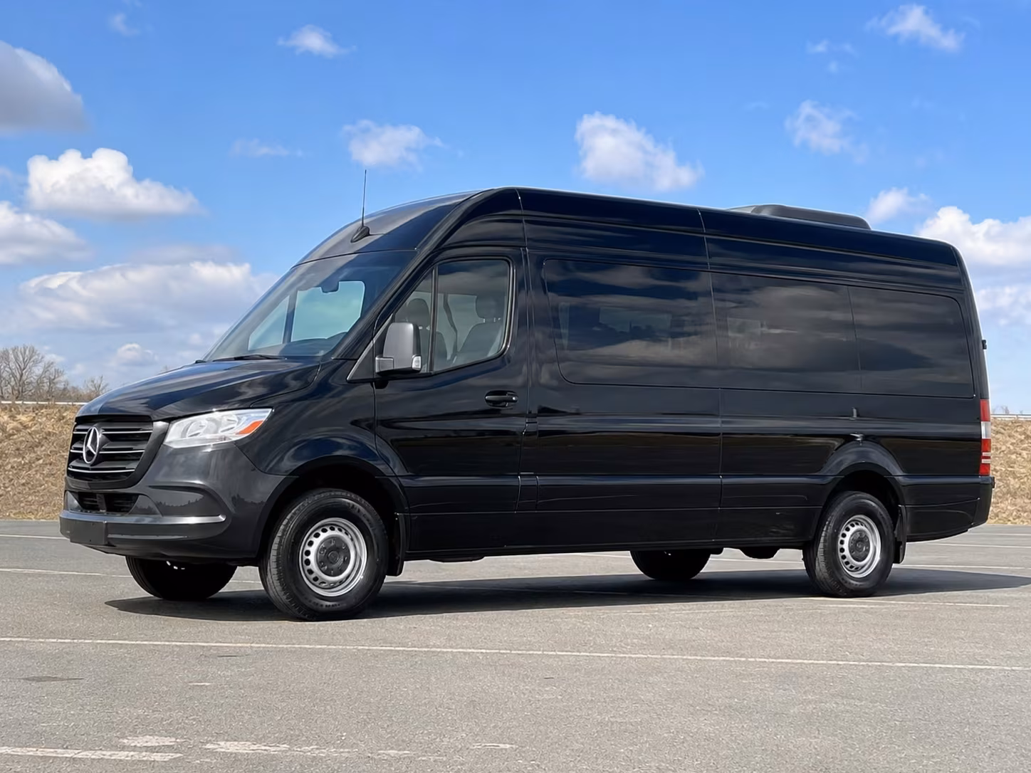 sprinter van with driver